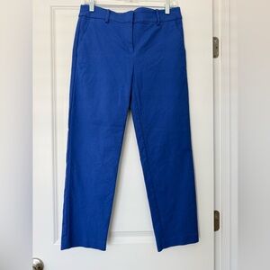 LOFT Royal Blue Cropped Ankle Pants